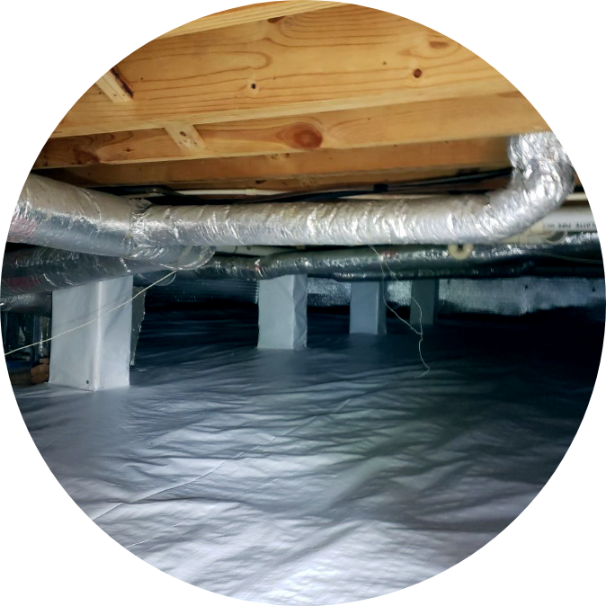 CSE_Home Encapsulated Crawl Space | Crawl Space | NuTech Mold & Water |